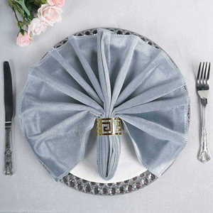 Soft and Comfortable Linen Napkins Cotton <b>Cloth</b> <b>Table</b> Coverings with Printed or Embroidered Patterns for Dinner Plain Style - Product Image 4