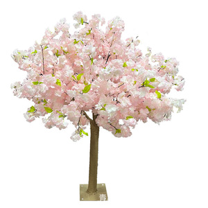 Arbre de <span class=keywords><strong>cerisier</strong></span> japonais en soie rose pour mariage en plein air, grand arbre de <span class=keywords><strong>cerisier</strong></span> artificiel de 8 pieds pour la décoration - Product Image 6
