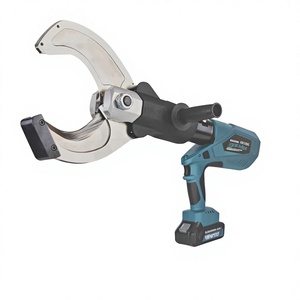 <span class=keywords><strong>Coupe</strong></span>-câbles hydraulique sans fil à <span class=keywords><strong>batterie</strong></span> ZUPPER ED-130C avec 350 °   Tête de <span class=keywords><strong>coupe</strong></span> rotative pour câble blindé en cuivre et aluminium de 130 mm - Product Image 1