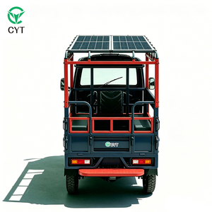 รถสามล้อพลังงานแสงอาทิตย์ OEM ODM สำหรับผู้โดยสาร ใช้แผงโซลาร์เซลล์เพื่อพลังงานที่ยั่งยืน มอเตอร์ 2000 วัตต์ - Product Image 1