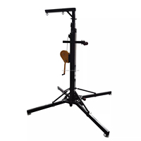 Support de levage pliable professionnel à manivelle, hauteur réglable, trépied robuste pour enceintes Line Array et éclairage de scène extérieur