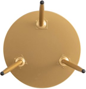 Mesa Auxiliar Decorativa <span class=keywords><strong>Mayco</strong></span> Accent Furniture, Diseño de Tronco de Árbol Naturalista, Elegante, Dorado y Plateado, Estilo Antiguo, para Sala de Estar - Product Image 5