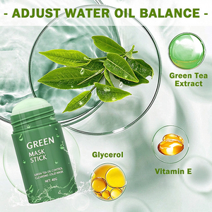Mascarilla Facial en Barra de Arcilla Verde Orgánica Purificante, Exfoliante e Hidratante OEM ODM - Product Image 5