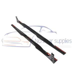 สเกิร์ตข้างคาร์บอนไฟเบอร์แห้งคุณภาพสูง ปี 2019-2021 สำหรับ <span class=keywords><strong>RS6</strong></span> C8 แผงกันกระแทก - Product Image 5