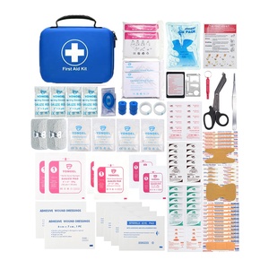 <span class=keywords><strong>Botiquín</strong></span> <span class=keywords><strong>de</strong></span> <span class=keywords><strong>Primeros</strong></span> <span class=keywords><strong>Auxilios</strong></span> Impermeable Apto para Emergencias en el Hogar o al Aire Libre, Viajes, Hogar, Camping, Azul - Product Image 4