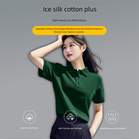 Polo d'équipe personnalisé à séchage rapide, T-shirt publicitaire à manches courtes, Logo brodé, Vêtements de travail, Uniforme, Personnalisation en usine