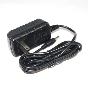 Adaptor sakelar transformator catu daya DC colokan 2 Pin USA Universal 5V 12V 1A 12v 1a