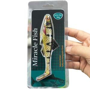 Appâts de pêche <span class=keywords><strong>à</strong></span> queue en t souple 15cm 26g Design réaliste pour l'<span class=keywords><strong>action</strong></span> de naufrage en eau douce salée - Product Image 1