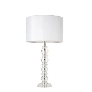 Einzigartige Modellierung Dekor Wohnzimmer Eck tisch Schlafzimmer Nachttisch Klare Säule Glas Kristall Tisch lampe