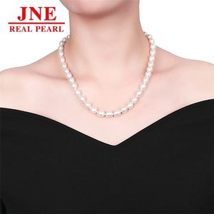 Natural Pearl Necklace White Bead Yuanbao Knot Pearl Necklace Mother's Day Gift for <strong>Elders</strong> - Product Image 4