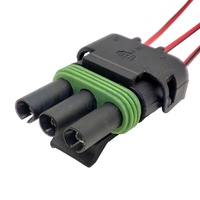 0090-325 3 broches femelle et mâle prise Haltech MAP TPS connecteur de fil automobile étanche pour GM 12015793 12010717