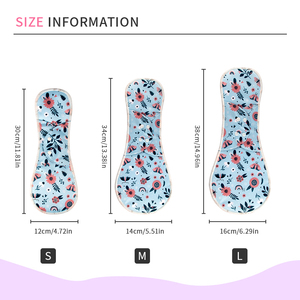 Serviettes Hygiéniques Lavables Grande Taille, Capacité d'Absorption de 100 ml, Douces en Coton, Protège-Slips en Tissu Réutilisables - Product Image 4
