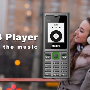 Téléphone portable MKTEL neuf avec grande batterie 1800 mAh, double SIM, fonctionnalités multimédias MP3/MP4, radio FM, Bluetooth, GPRS - Product Image 3