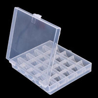 25 bobines en plastique transparent de haute qualité, vides, pour machine à coudre, avec sac de rangement, kit de couture pour l'organisation