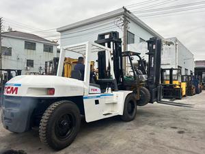 รถยกดีเซล TCM 1 ตัน มือสอง รุ่น FD100 นำเข้าจากจีน เครื่องยนต์ ISUZU 6BG1 พร้อมเกียร์ ปั๊ม มอเตอร์ ตัวเลือกที่ดีที่สุดสำหรับงานยกของกลางแจ้ง - Product Image 6