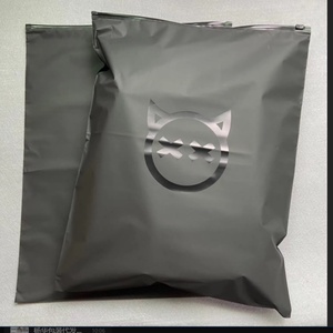 Custom Frosted PE Plastic Packaging Zipper <b>Bags</b> T Shirt Swimwear <b>Zip</b> Lock <b>Bags</b> With Logo for Clothing - Product Image 3