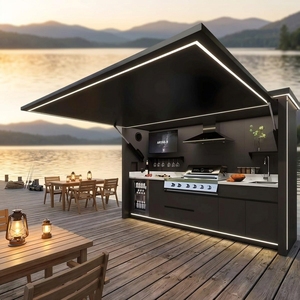 Îlot BBQ Cuisine Extérieure : Transformez votre jardin en espace <span class=keywords><strong>de</strong></span> cuisson haut <span class=keywords><strong>de</strong></span> gamme - Product Image 1