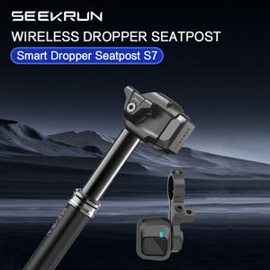 <span class=keywords><strong>Tija</strong></span> de sillín inteligente SEEKRUN con control remoto inalámbrico, ajustable, diseño telescópico para bicicleta de montaña y carretera - Product Image 4