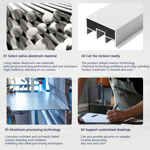 Poutre de <span class=keywords><strong>suspension</strong></span> en forme de T en aluminium de purification 55 60 70T classe de quille 100 FFU profil en alliage d'aluminium de purification de <span class=keywords><strong>plafond</strong></span> - Product Image 6