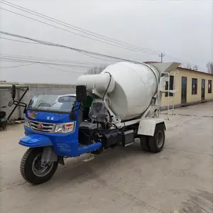 Трехколесный цементный смесительный транспортный резервуар для бетономешалки