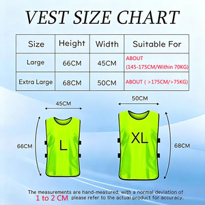 Chalecos de Entrenamiento Personalizados con Logotipo de Alta Calidad, con Bandas de Resistencia, Ideales para Entrenamiento Deportivo, Fútbol Juvenil, Adolescente y Adulto - Product Image 2
