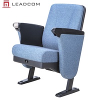 Chaise d'étudiant LEADCOM LS-10601P-301 ODM pour salle de conférence, auditorium universitaire, avec tablette d'écriture
