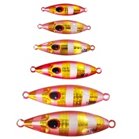Leurre de pêche LUTAC pour jigging lent, 100g, en métal, fourni par l'usine, prise en charge de la personnalisation OEM pour la pêche en eau douce et en eau salée
