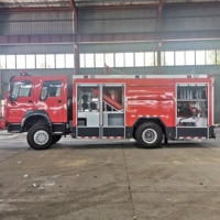 Camion de pompier de chine 4x4 à vendre pour le Transport de matériel de pompier