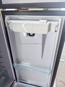 Refrigerador Plateado de 280L, 220V 50HZ, Doble Puerta con Dispensador de Agua, Sin Escarcha, Congelador de Bajo Consumo para Uso Doméstico, Hotelero y Comercial - Product Image 5
