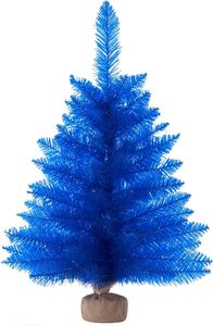 24-Inch Bạc LED Mini Nhân Tạo Cây Giáng Sinh Chất Lượng Cao Thân Thiện Với Môi Lớn <span class=keywords><strong>Xmas</strong></span> Thông Bàn Trang Trí Nội Thất Nhà Văn Phòng Đứng - Product Image 5