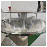 Machine de remplissage semi-automatique haute précision à vis sans fin pour poudre de cacao sèche, café, paprika, farine, produits chimiques et verre