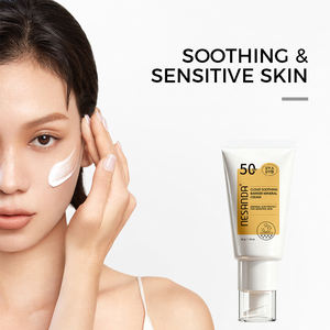 Crema Hidratante Facial Orgánica de Marca Blanca <span class=keywords><strong>AM</strong></span> & <span class=keywords><strong>PM</strong></span> con FPS 50+, Crema Solar Calmante Cica Cloud, Crema No Grasa y Resistente al Sudor - Product Image 3