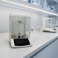 Balance analytique électronique de laboratoire semi-micro de précision à double plage, avec une précision de 0,01 mg et une capacité de 220 g, balance numérique