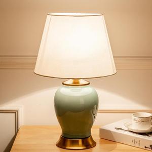 European Style Simple Modern Warm Creative Romantic <b>Bedside</b> Lamp for Bedroom Ceramic American Style <b>Bedside</b> Table AC Power - Product Image 4
