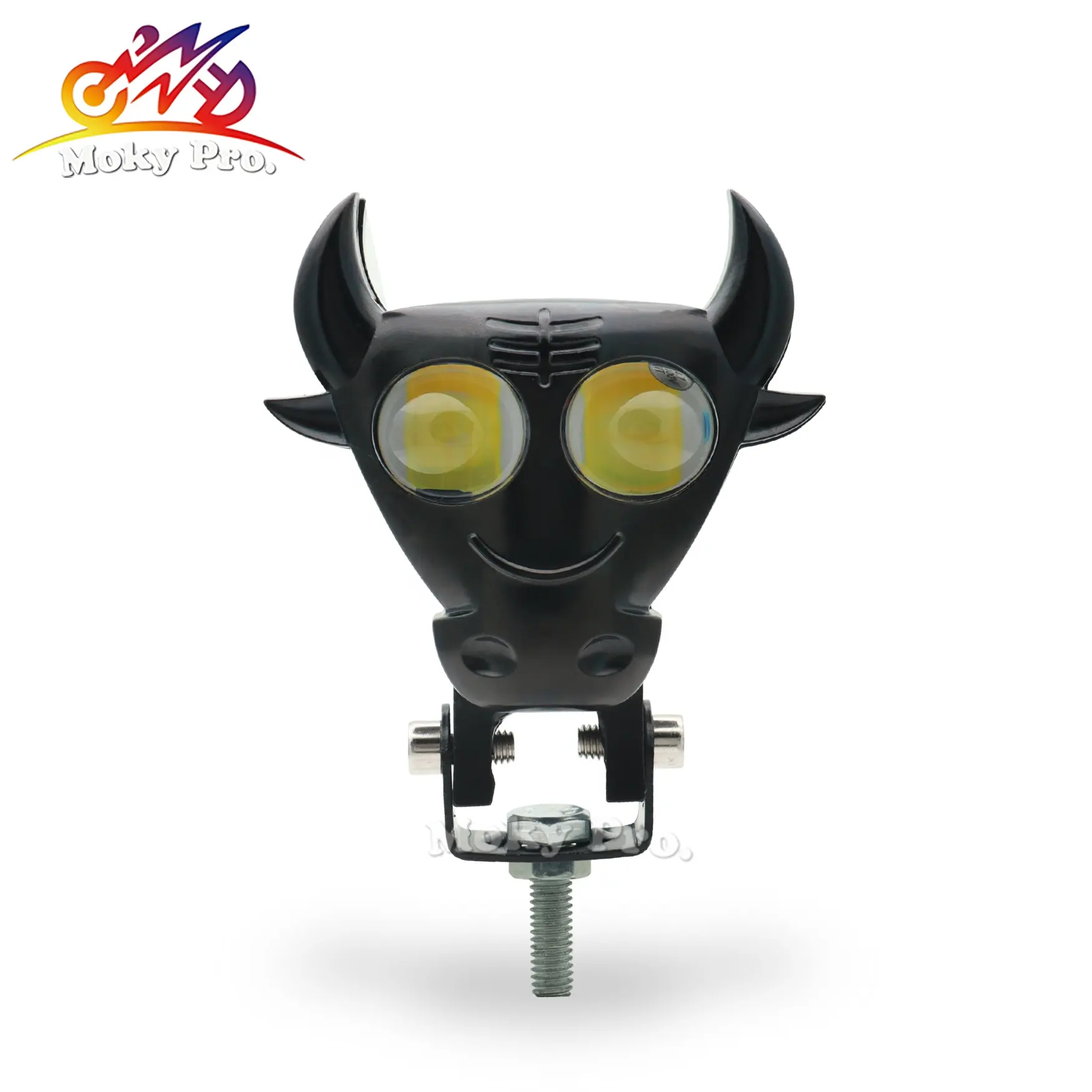 New style motorcycle spotlight fog light bicolor motorcycle led driving fog lights