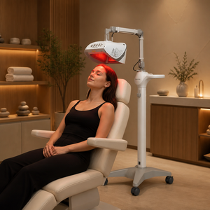 Máquina de Terapia Capilar con Láser Nd:YAG Q-Switched de 650nm para el Crecimiento del Cabello y Tratamiento de Alopecia <span class=keywords><strong>Areata</strong></span> con Enfriamiento por Aire - Product Image 1