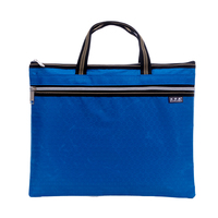 Vente en gros de pochettes pour livres d'étudiant pratiques à transporter sac à fermeture éclair A4 avec poignée sac de puzzle de documents porte-documents d'affaires