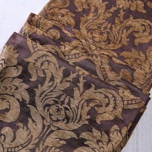 TengHui - Cortina Opaca de Jacquard 100% Poliéster con Diseño Floral, Tela Chenilla para Ventanas, Textiles para el Hogar, Bolsas, Tapicería - Patrón Teñido con Hilo - Product Image 3