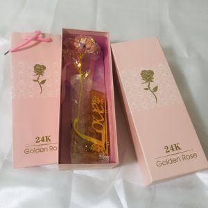 Festa della mamma 2022 regalo Rainbow Galaxy Rose Flower con confezione regalo - Product Image 3