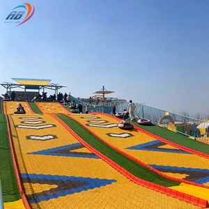 Toboggan Arc-en-ciel Sec pour Enfants et Adultes, Grand Équipement de Parc d'Attractions Extérieur Scénique et Coloré, Idéal pour Ferme, à Vendre - Product Image 6