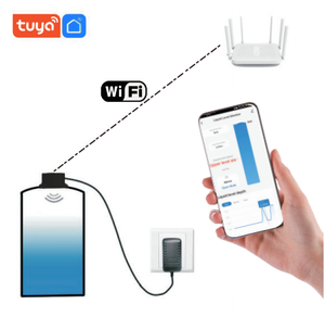 Tuya siêu âm không dây ứng dụng di động dò nước dầu nhiên liệu cảm biến mức chất lỏng báo động chỉ số từ xa Tank Monitor - Product Image 1