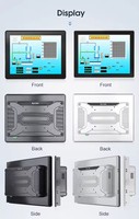 Tablette industrielle tout-en-un Wintronix 10 15 pouces à écran tactile capacitif mural, processeur multi-cœur, 4 Go de RAM, 512 Go