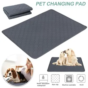 Bonne qualité réutilisable coussin d'urine pour animaux de compagnie lavable chien chat tapis de couches tampons absorbants pour chiens