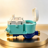Compteur d'eau intelligent numérique en laiton à haute précision, prépayé, à ultrasons, compatible IoT, protection IP68, échantillon gratuit