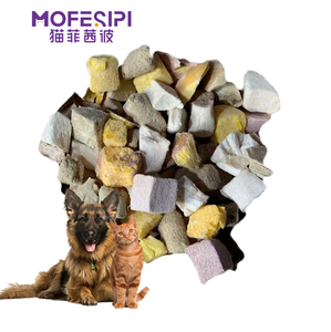 Gâteries pour chiens Granulés lyophilisés pour animaux de compagnie <span class=keywords><strong>Foie</strong></span> de poulet Viande de jaune d'oeuf Viande crue Viande de <span class=keywords><strong>canard</strong></span> à haute teneur en protéines Sain - Product Image 1