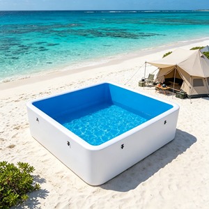 Piscina Inflable de PVC Plegable y Portátil de Tamaño Personalizado <span class=keywords><strong>para</strong></span> Adultos y Niños, Uso Familiar - Product Image 5
