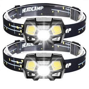 Rechargeable Headlamp 5 Modes Red <b>Light</b> <b>Motion</b> <b>Sensor</b> Lighting IP65 Waterproof Lithium-Ion USB WD-101 Innovative <b>Motion</b> <b>Sensor</b> M - Product Image 1