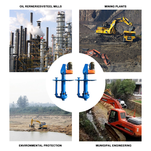 <span class=keywords><strong>Pompe</strong></span> de sable submersible industrielle à arbre long vertical de puisard de pompage de boue pour système de désulfuration - Product Image 3
