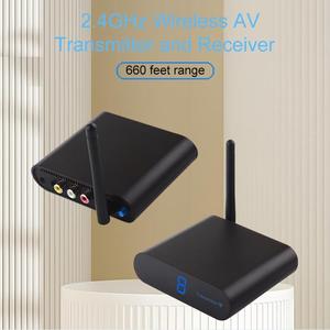 Giá rẻ Measy av220 2.4GHz không dây âm thanh video máy phát và nhận khoảng cách 200M Kỹ thuật số TV Set Top Box <span class=keywords><strong>Transmitter</strong></span> - Product Image 2