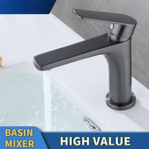 <span class=keywords><strong>Rubinetto</strong></span> Moderno <span class=keywords><strong>Nero</strong></span> Monocomando da Appoggio per Lavabo <span class=keywords><strong>Bagno</strong></span> - Product Image 2